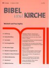 Buchcover Bibel und Kirche / Weisheit und Frau Sophia