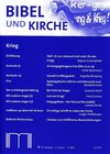 Buchcover Bibel und Kirche / Krieg