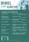 Buchcover Bibel und Kirche / Evangelien als Erzählwerke