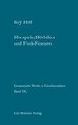 Buchcover Gesammelte Werke in Einzelausgaben / Hörspiele, Hörbilder und Funk-Features
