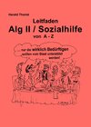 Buchcover Leitfaden Alg II / Sozialhilfe von A-Z