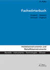 Buchcover Fachwörterbuch Holzblasinstrumente und Metallblasinstrumente