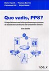 Buchcover Quo vadis, PPS?