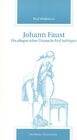 Buchcover Johann Faust