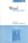 Buchcover Wezel-Jahrbuch 1999