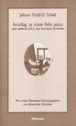 Buchcover Vorschlag zu einem Orbis pictus oder güldnen A.B.C. der heurigen Zeitläufte