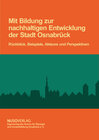 Buchcover Mit Bildung zur nachhaltigen Entwicklung der Stadt Osnabrück