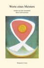 Buchcover Worte eines Meisters