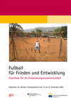 Buchcover Fußball für Frieden und Entwicklung