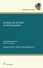 Buchcover Ein Blick mit der Bibel auf die Demografie