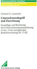 Buchcover Unternehmensbegriff und Zurechnung