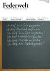 Buchcover Federwelt 96, 05-2012