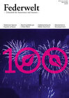 Buchcover Federwelt 100, 03-2013