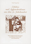 Buchcover Erlebtes und Aufgeschriebenes aus dem 19. Jahrhundert