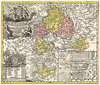 Buchcover Karte des Fürstentums Hildburghausen 1729