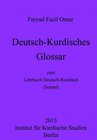 Buchcover Deutsch-Kurdisches Glossar zum Lehrbuch Deutsch-Kurdisch (Zentralkurdisch/Soranî)