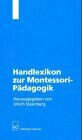 Buchcover Handlexikon zur Montessori-Pädagogik