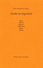 Buchcover Goethe im Gegenlicht