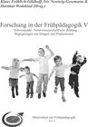 Buchcover Forschung in der Frühpädagogik V