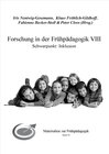 Buchcover Forschung in der Frühpädagogik VIII
