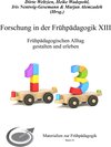 Buchcover Forschung in der Frühpädagogik XIII