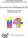 Buchcover Forschung in der Frühpädagogik XIV