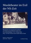 Buchcover Musiktheater im Exil der NS-Zeit