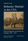 Buchcover Bohuslav Martinů in den USA