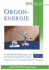 Buchcover Orgonenergie - Praktische Nutzung und Anwendungserfahrungen 2013