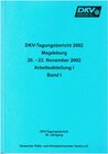 Buchcover DKV Tagungsbericht / Deutsche Kälte-Klima Tagung 2002 - Magdeburg