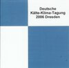 Buchcover DKV Tagungsbericht / Deutsche Kälte-Klima Tagung 2006 - Dresden