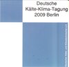 Buchcover DKV Tagungsbericht / Deutsche Kälte-Klima-Tagung 2009 - Berlin