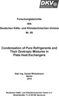 Buchcover Condensation of Pure Refrigerants and Their Zeotropic Mixtures in Plate Heat Exchangers