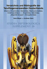 Buchcover Verzeichnis und Bibliografie der Tanzfliegenverwandten Deutschlands (Diptera: Empidoidea: Atelestidae, Brachystomatidae,