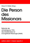 Buchcover Die Person des Missionars