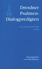 Buchcover Dresdner Psalmen-Dialogpredigten