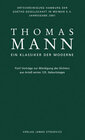 Buchcover Thomas Mann - Ein Klassiker der Moderne