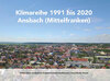 Buchcover Klimareihe 1991 bis 2020 Ansbach (Mittelfranken)
