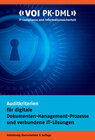 Buchcover Auditkriterien für digitale Dokumenten-Management-Prozesse und verbundene IT-Lösungen