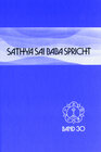 Buchcover Sathya Sai Baba spricht / Sathya Sai Baba spricht Band 30