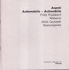 Buchcover AVANTI - Autonobile - Automobile