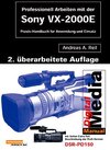 Buchcover Professionell Drehen mit der Sony VX-2000 und der PD 150