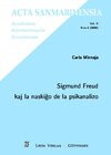 Buchcover Sigmund Freud kaj la naskiĝo de la psikanalizo