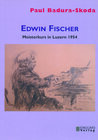 Buchcover Edwin Fischer - Meisterkurs in Luzern 1954