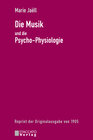 Buchcover Die Musik und die Psycho-Physiologie