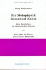 Buchcover Die Metaphysik Immanuel Kants