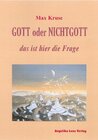 Buchcover Gott oder Nichtgott