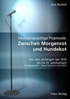 Buchcover Deutschsprachige Popmusik: Zwischen Morgenrot und Hundekot