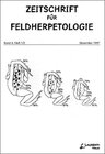 Buchcover Zeitschrift für Feldherpetologie
