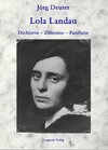 Buchcover Lola Landau Dichterin – Pazifistin – Zionistin